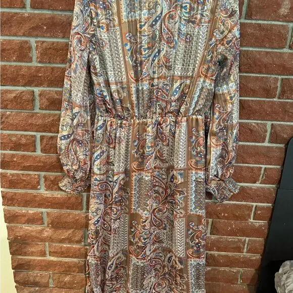 Missguided Multicolor Paisley Dress - Picture 7 of 8